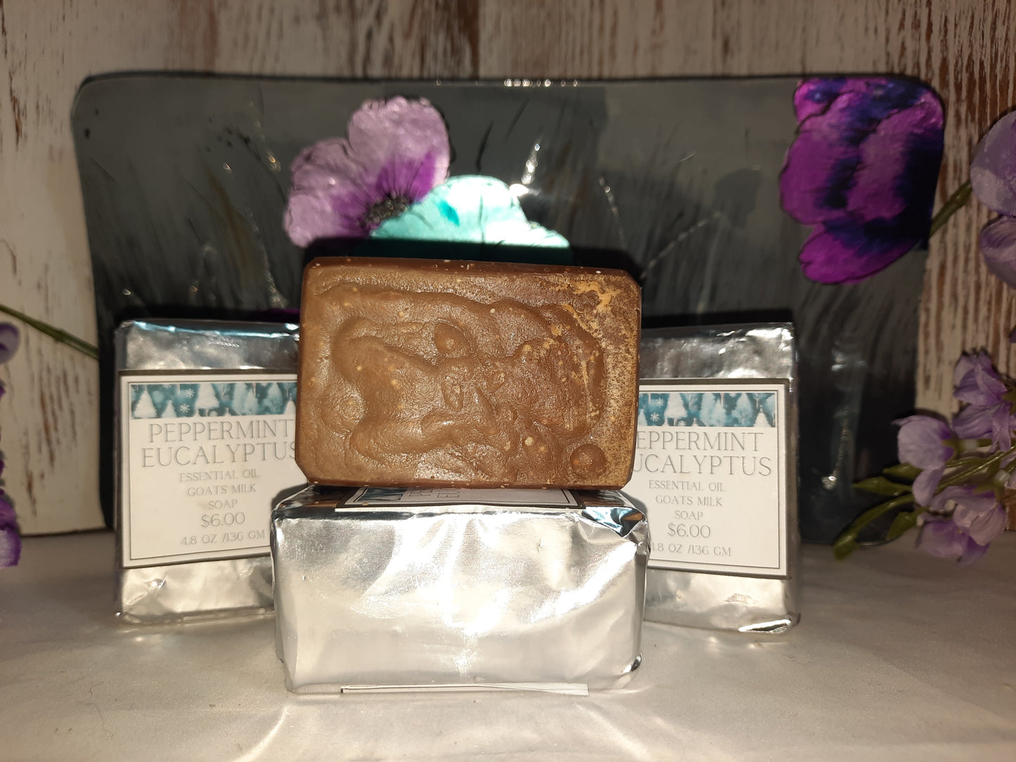 PEPPERMINT EUCALYPTUS Goats Milk Soap