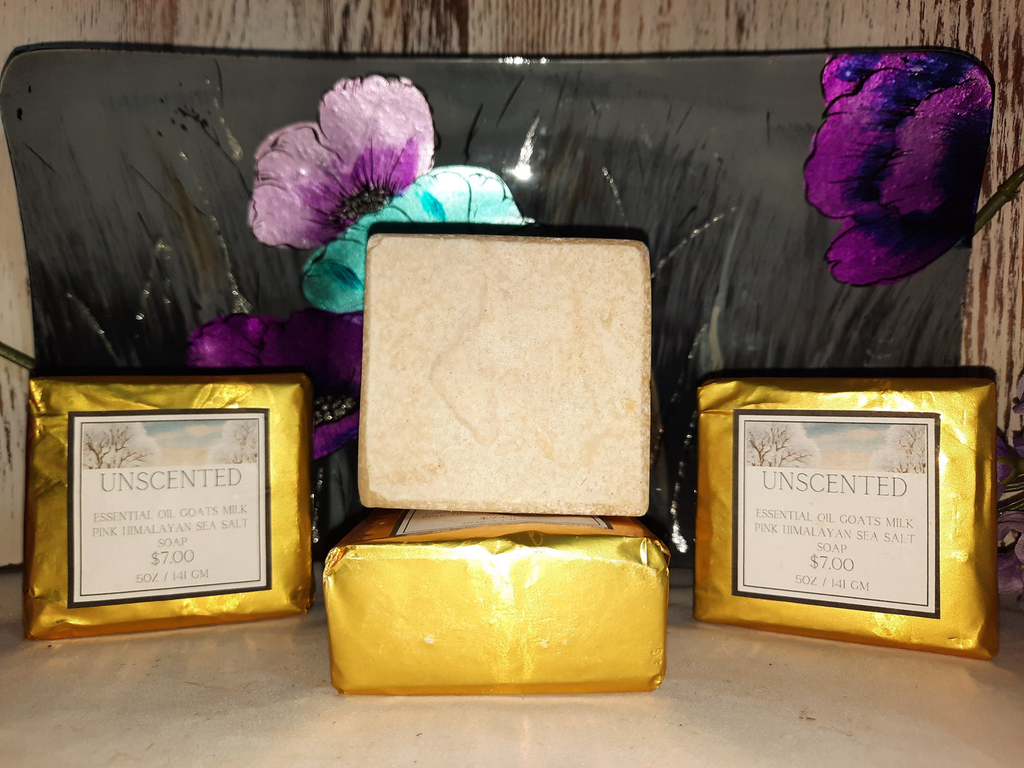 UNSCENTED PINK HIMALAYAN SEA SALT SOAP