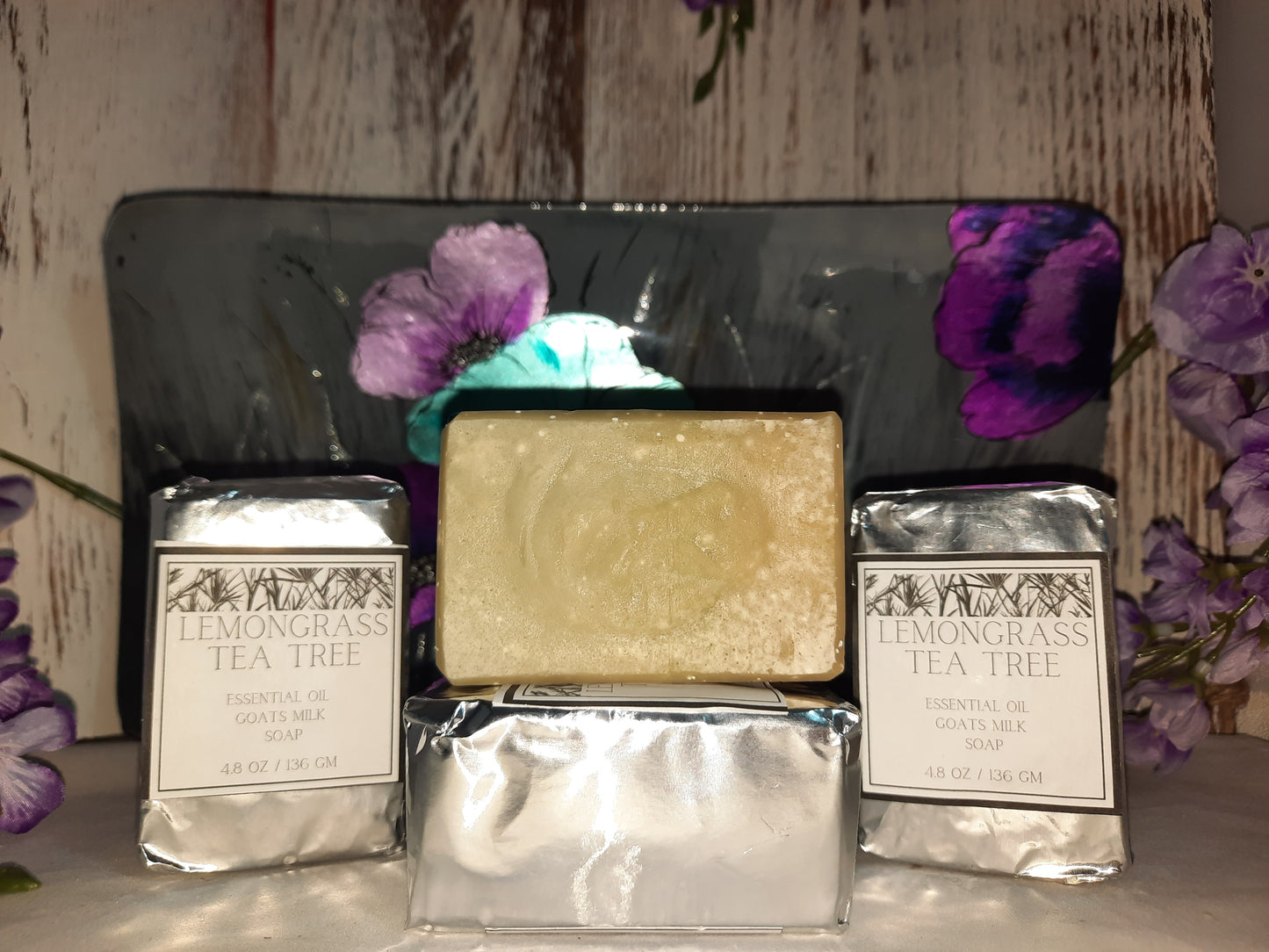 LEMONGRASS TEA TREE Goats MIlk Soap