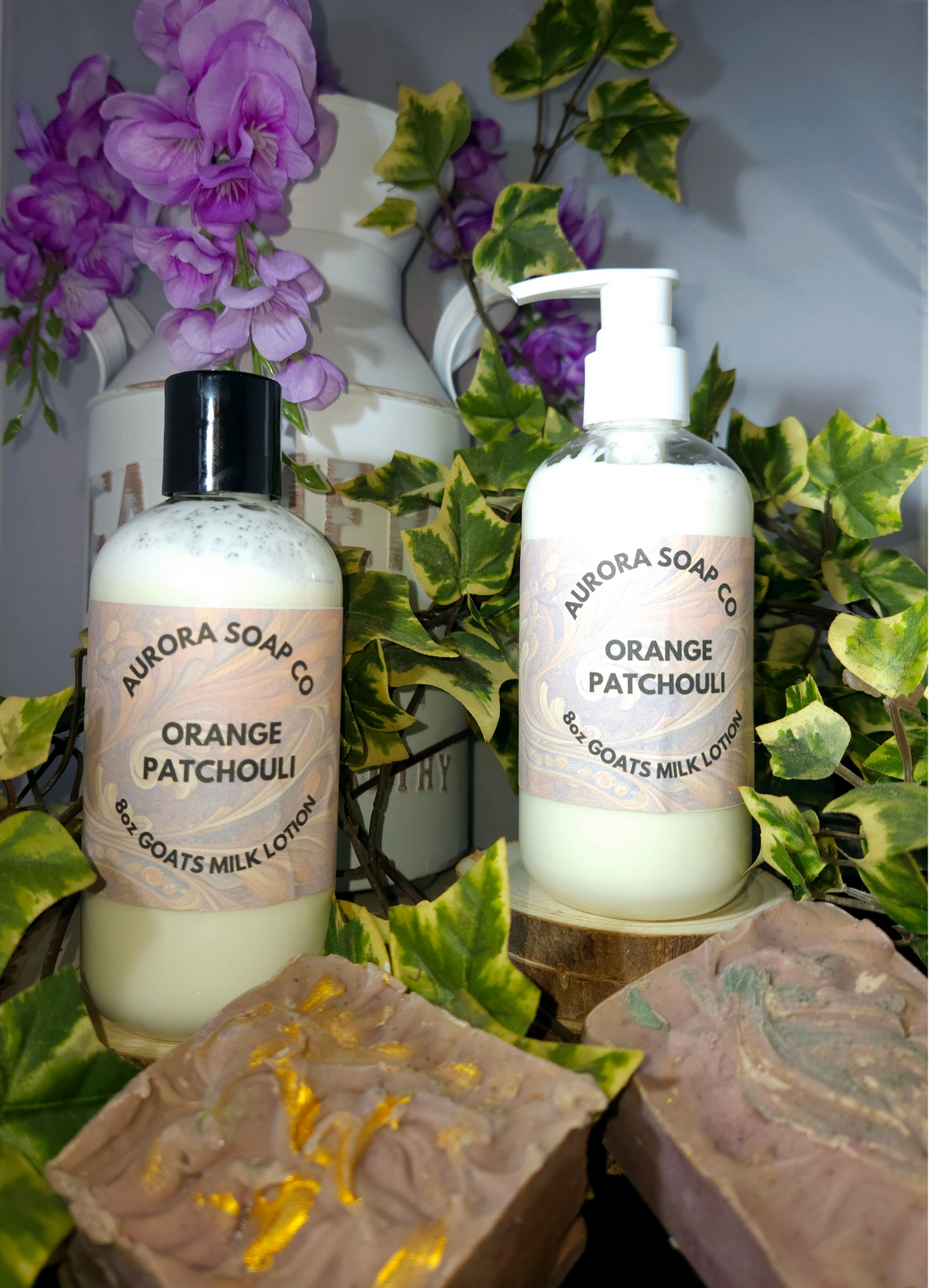 Orange Patchouli Goats Milk Lotion