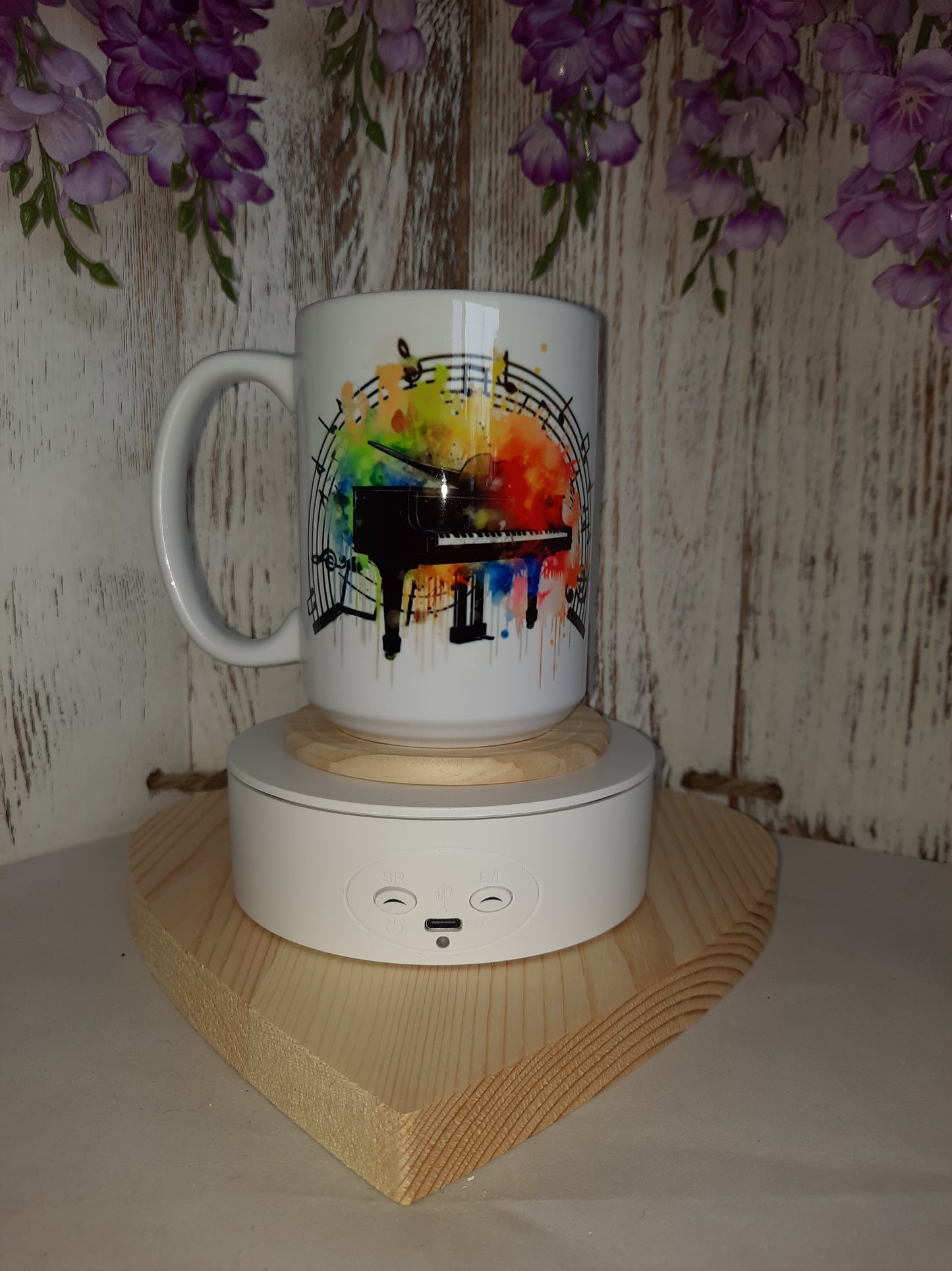 15 OZ CERAMIC MUSIC HOT & COLD MUGS