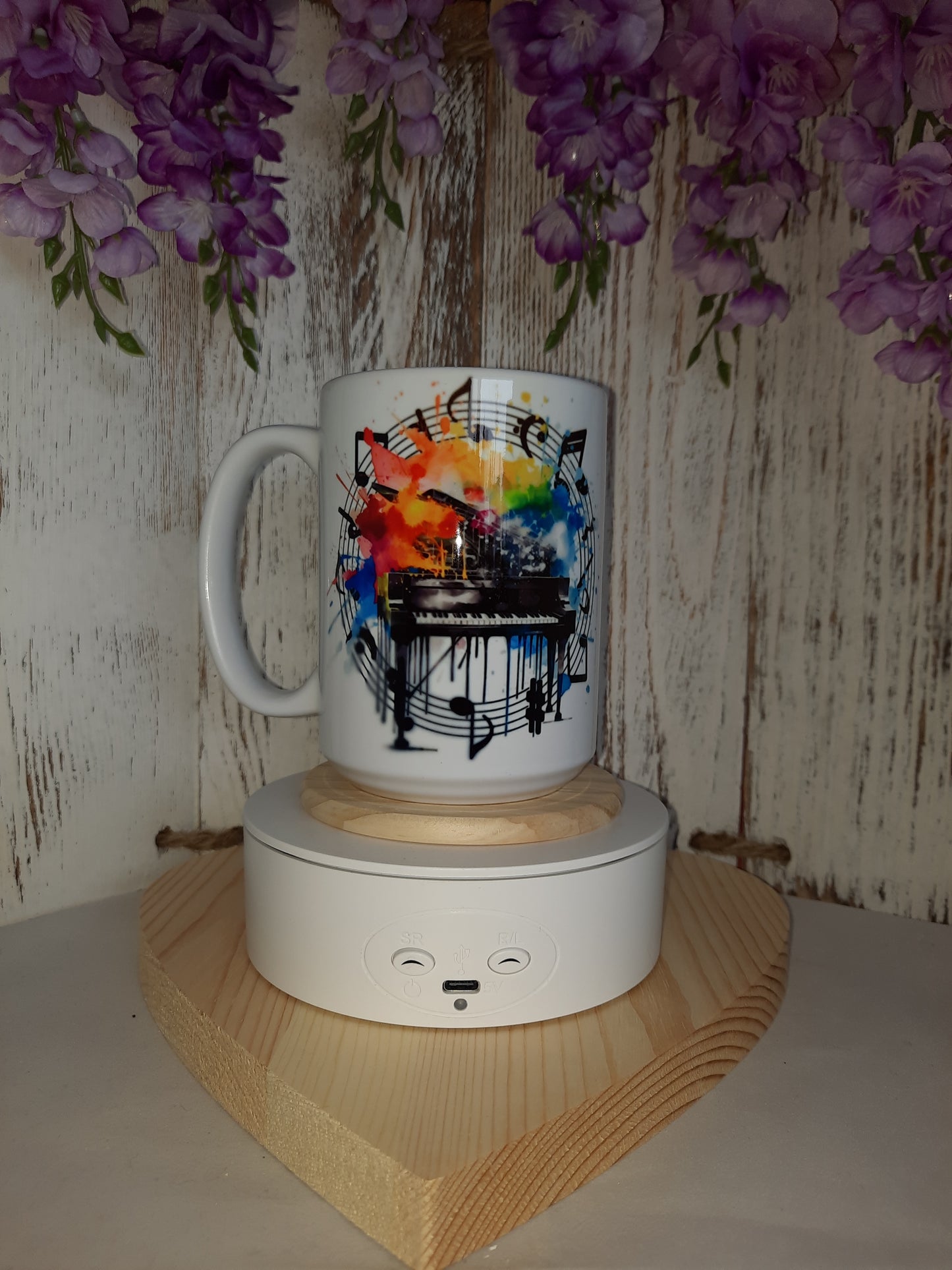 15 OZ CERAMIC MUSIC HOT & COLD MUGS