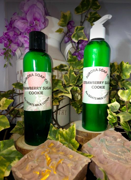 Sugared Strawberry Cookies Goats Milk Lotion